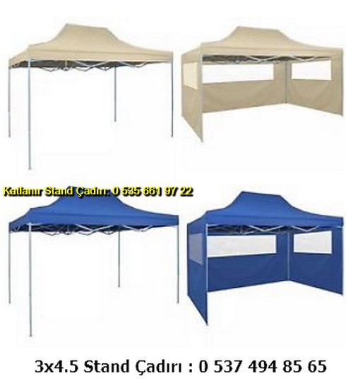 Katlanabilir Portatif Gazebo Stand Çadırı Tente