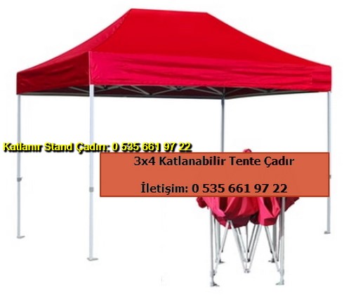 Katlanabilir Portatif Gazebo Stand Çadırı Tente