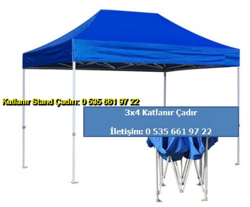 Katlanabilir Portatif Gazebo Stand Çadırı Tente