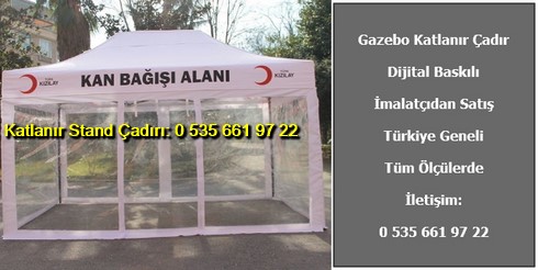 Katlanır Baskılı Stand Çadırı
