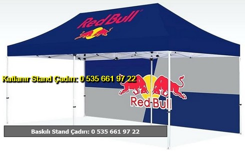 Katlanır Baskılı Stand Çadırı