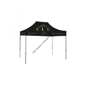 CLK 2x3 Tavan Logo Baskılı Katlanabilir Tente Gazebo Stand Çadır İmalatı Satışı